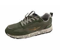 Aeronautica Militare Chaussures Homme Sneakers SC276CT3332 SC276, 39338 Vert, 43 EU