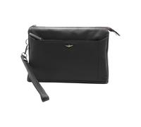 Aeronautica Militare, Homme, Sacs, Brun, Taille: ONE Size Pochette en cuir
