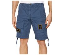 Aeronautica Militare, Homme, Shorts, Bleu, Taille: XS Bermuda anti-g en coton