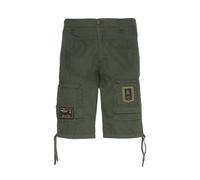 Aeronautica Militare, Homme, Shorts, Vert, Taille: S Shorts en Coton Style Pilote