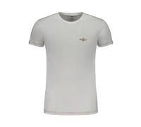 Aeronautica Militare, Homme, Tops, Blanc, Taille: 2XL Eagle Crest T-Shirt