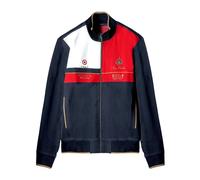 Aeronautica Militare, Homme, Vestes, Multicolore, Taille: 2XL Felpa Color Block In Interlock e Piqué Fe2011