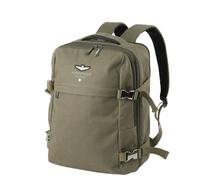 Aeronautica Militare New City AM543 Sac à dos en toile extensible, vert, Taille unique
