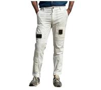 Aeronautica Militare - Pantalon anti-g - Homme - Pantalons - Blanc - Taille: L