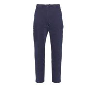 Aeronautica militare Pantalon Cargo En Imperméable Stretch PA1492 Bleu
