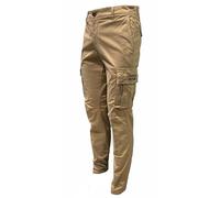 Aeronautica Militare Pantalon PA1329CT Homme Cargo Bermuda Sweat à capuche, 57618 Beige, M