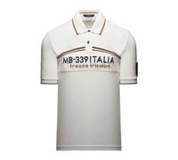 Aeronautica Militare - Polo - Homme - Tops - Blanc - Taille: M