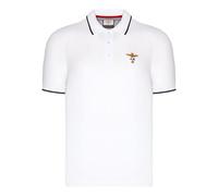 Aeronautica militare Polo Hommes Basica Coton Manche Courte PO1308 Avec Blanc