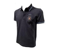 Aeronautica Militare Polo PO1599P Homme Piqué T-shirt T-shirt T-shirt, bleu foncé, Large
