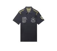 Aeronautica Militare Polo PO1860 pour homme en piqué T-shirt, T-shirt, 155°groupe Panthères noires, 08184 Bleu, XL