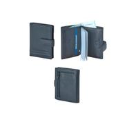 Aeronautica Militare Porte-cartes en cuir ligne Moon