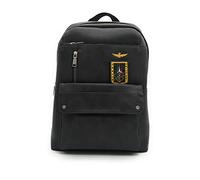 Aeronautica Militare Sac à dos AM-475 Pilot multipoche,compartiment pour PC, anthracite, Taille Unique