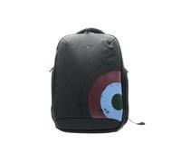 Aeronautica Militare Sac à dos PC fabriqué en tissu technique caoutchouté qui incarne le style unique et distinctif Combinaison parfaite de fonctionnalité et de sportivité, ce, Noir , Porte-PC