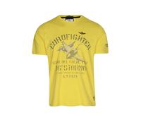 Aeronautica Militare 261ts2525uj00686 Short Sleeve T-shirt Jaune 2XL Homme
