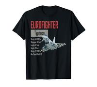 Aéronef allemand figher eurofighter typhoon T-Shirt