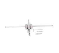 Aéronef de Type Cutter Ouvre-trou Réglable 40-300mm en Alliage