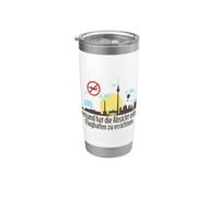 Aéroport de Berlin Personne n'a d'intention Gobelet isotherme en acier inoxydable double paroi