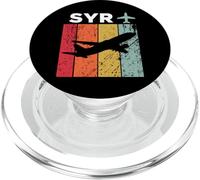 Aéroport SYR de Syracuse PopSockets PopGrip pour MagSafe
