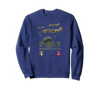 aéroportée US WW2 D Day débarquement allié Sweatshirt