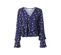 AÉROPOSTALE Chemisier bleu outremer / jaune / roseau / blanc, Taille XS