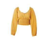 AÉROPOSTALE Chemisier 'SWEETHEART' curry, Taille XS