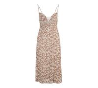 AÉROPOSTALE Robe beige foncé / blanc, Taille 42