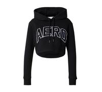 AÉROPOSTALE Sweat-shirt noir / blanc, Taille XL