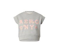 AÉROPOSTALE T-shirt 'AERO NY' gris chiné / rose clair, Taille M