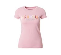 AÉROPOSTALE T-shirt 'LOS ANGELES CALIFORNIA' jaune / mauve / orange / rouge foncé, Taille XS