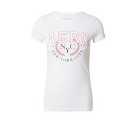 AÉROPOSTALE T-shirt rouge / noir / blanc, Taille S