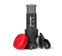 10R11 - Go - Cafetière en plastique, idéale pour les voyages, couleur grise. - Aeropress