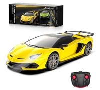 AEROQUEST Lamborghini Voiture Télécommandée sous Licence Officielle, échelle 1:24 Jouet de Course de Sport électrique pour Garçons et Filles