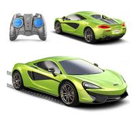 AEROQUEST McLaren 570S Voiture télécommandée 1:24 - Licence officielle McLaren 570S - 2,4 GHz - Avec phares LED - Pour garçons et filles de 3 à 8 ans - Échelle 1:24