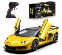 AEROQUEST Voiture télécommandée Lamborghini 1:14, 2,4 GHz sous licence officielle Lamborghini modèle RC jouet voiture pour garçons filles cadeau d'anniversaire