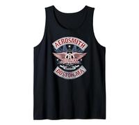 Aerosmith Boston Pride Rock Musique Officiel Fan Merch Débardeur, Homme, Noir, L