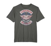 Aerosmith Boston Pride Rock Musique Officiel Fan Merch T-Shirt