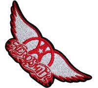 Aerosmith - Flügel - Ecusson à repasser RO13639 (taille unique) (Rouge)