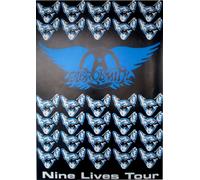 Aerosmith - Nine Lives Tour - Musique Hard Heavy Rock Poster Poster Print