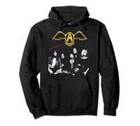 Aerosmith - Obtenez Vos Ailes Sweat à Capuche, Unisexe pour Adultes, Noir, XXL