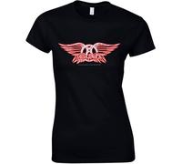 Aerosmith - T-shirt à logo, femme