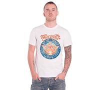 Aerosmith T Shirt Aero Force One Band Logo Nouveau Officiel Homme Blanc Size M