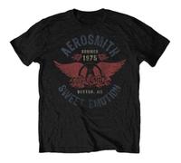Aerosmith T-Shirt Sweet Emotion Band Black Black S