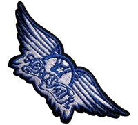 Aerosmith Wings Bleu Woven Patch Size One Size