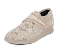Aerosoft Chaussures Basses Stretch 19 Antidérapant Semelle intérieure Amovible Rembourrage Souple (Beige, Numeric_38)