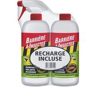 BARRIERE A INSECTES Insectes Rampants, Volants, Acariens-Prêt à l'emploi Recharge 1 L, Nicht Zutreffend