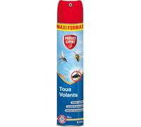 Aérosol Anti Insectes Volants - 750ml - Insectes Volants - Action Curative & Préventive - Foudroyant - Prêt A L'Emploi VOL750