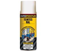 Aérosol blanc mat RAL7016 400ml peinture de maintenance - - 920385