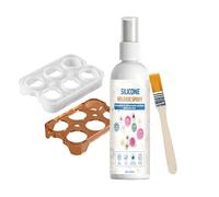 Aérosol De Démoulage En Silicone - Démoulage Facile Format 100 ml,Spray Anti-Adhérent Pour Résine | Pour Les Vacances, Les Adultes, Les Professionnels, Les Enthousiastes, Les Débutants Et Les