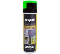 Aérosol de peinture acrylique traceur de chantier couleur vert fluo 500 ml - NESPOLI - 182108