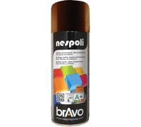 Aérosol de peinture décorative couleur brun chocolat brillant 400 ml - NESPOLI - 180050